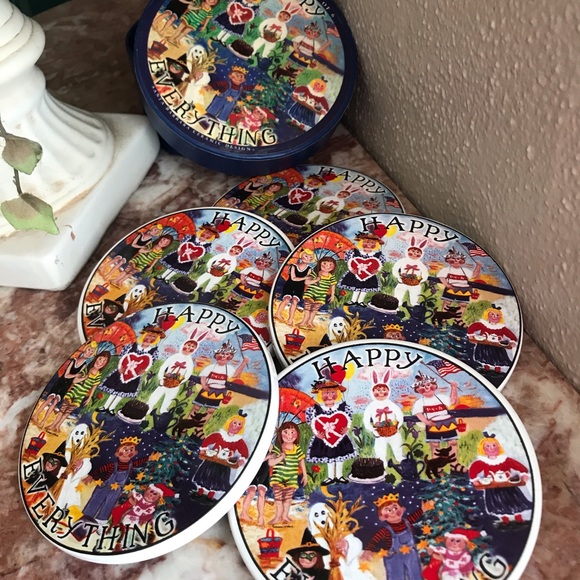Home#3) Coasters (2 sets)Santa Barbara 💫 - Picture 3 of 4